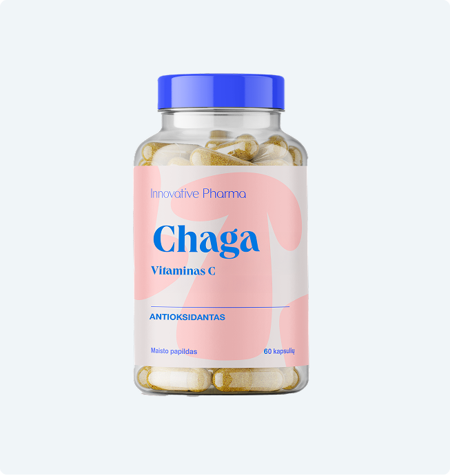 chaga functional mushrooms (30 caps.)