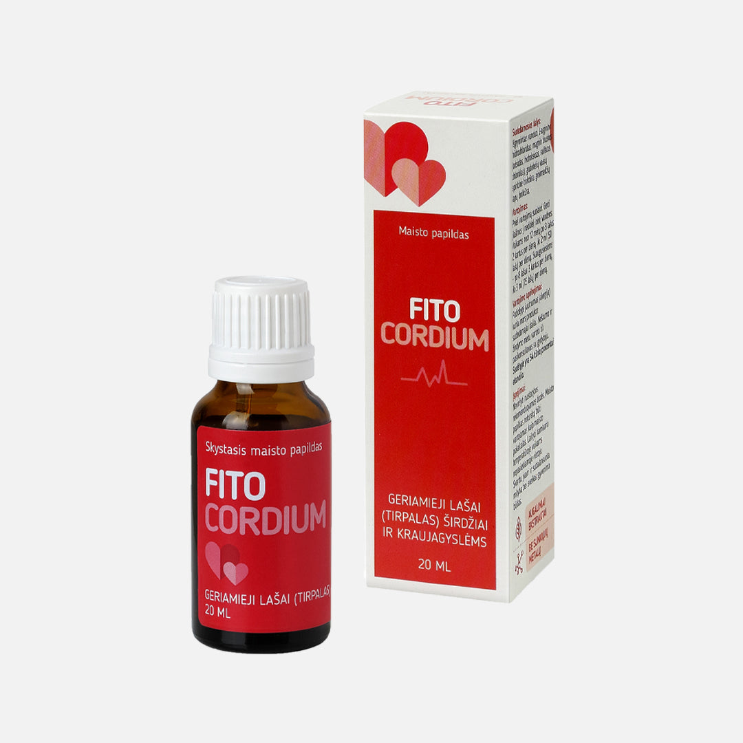 Fitocordium Geriamieji lašai (tirpalas) 20 ml
