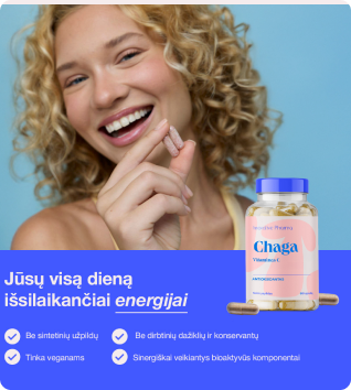 chaga functional mushrooms (30 caps.)