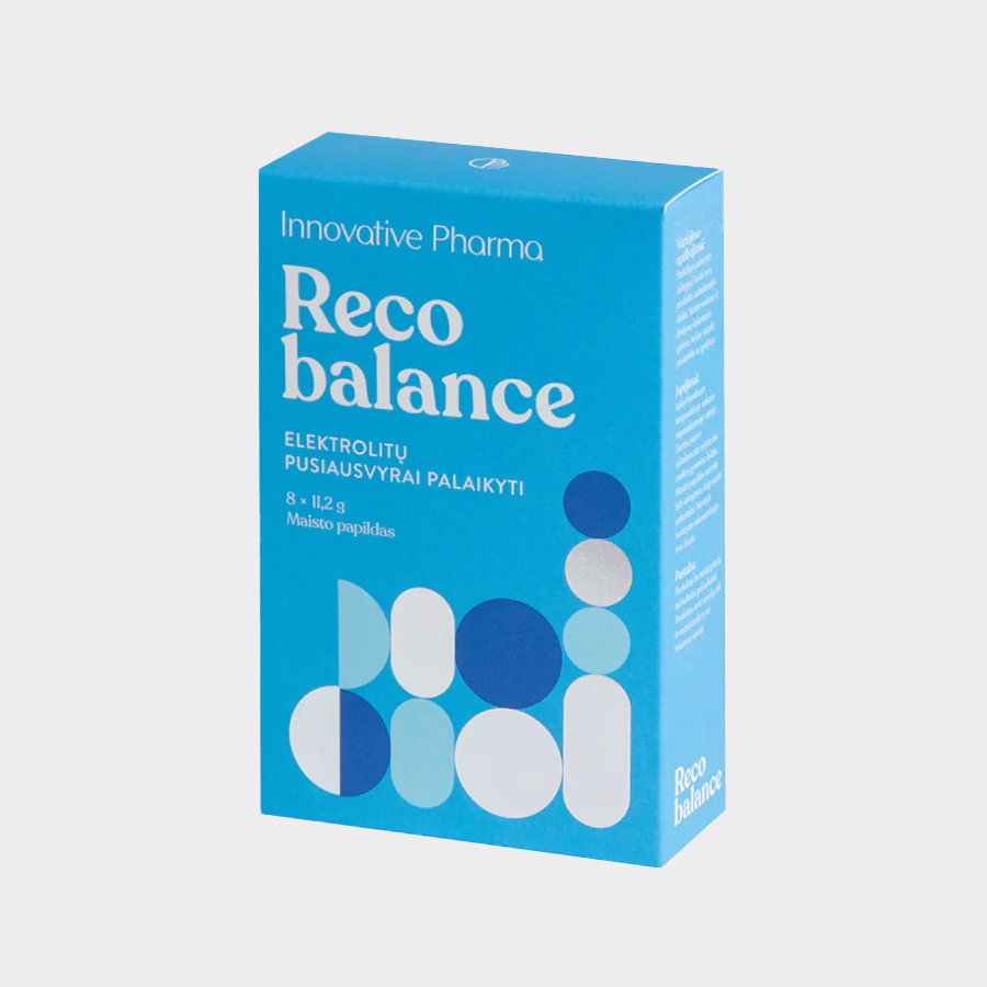 Reco balance milteliai elektrolitų pusiausvyrai