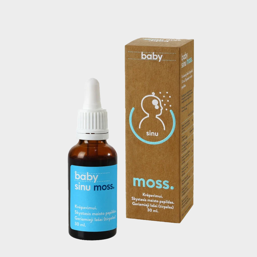SinuMoss Baby lašai kvėpavimo takams (30 ml)