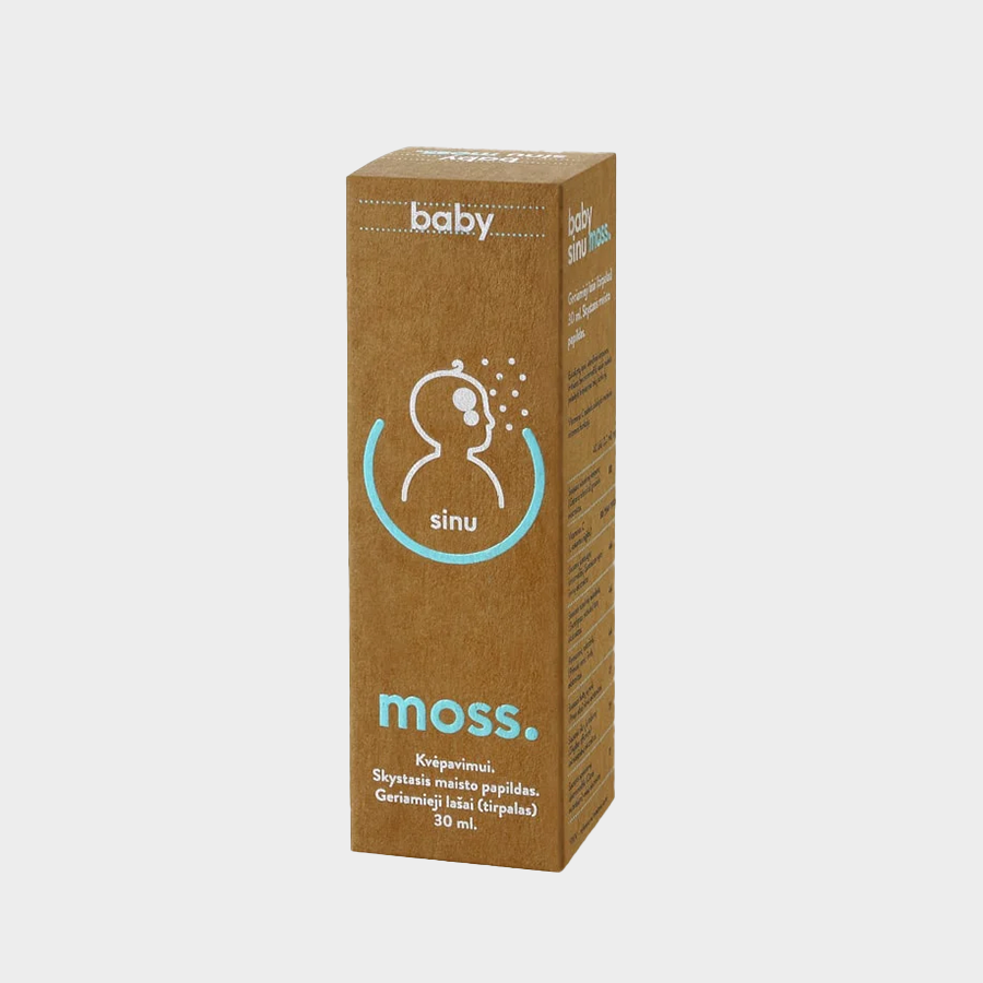SinuMoss Baby lašai kvėpavimo takams (30 ml)