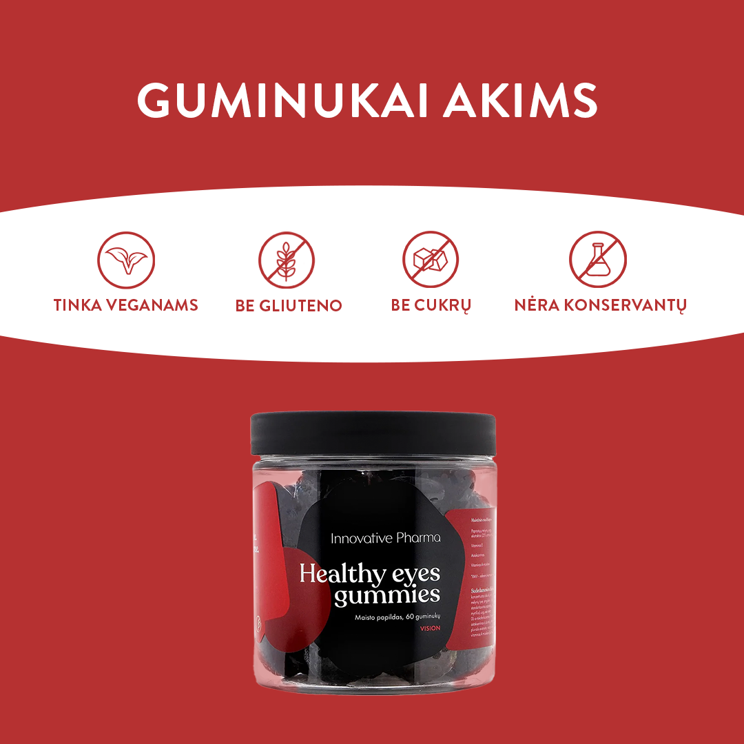 Guminukai akims (60 guminukų)