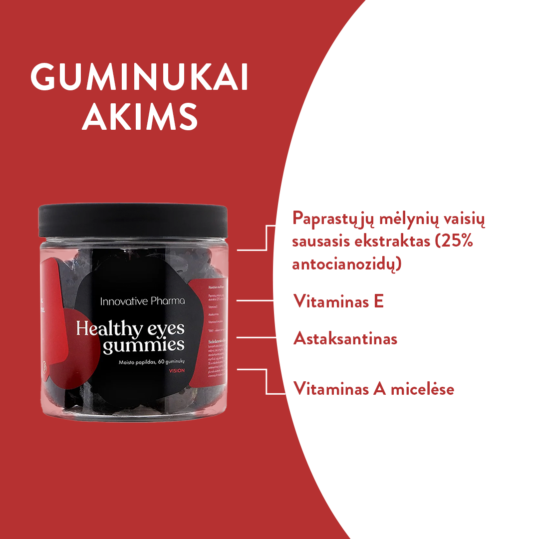 Guminukai akims (60 guminukų)