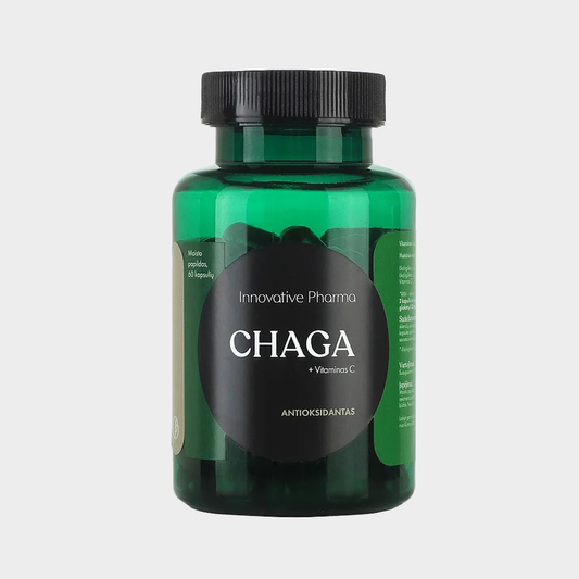 CHAGA kapsulės antioksidantai