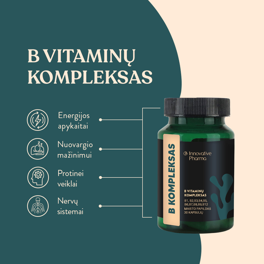 B Vitaminų kompleksas