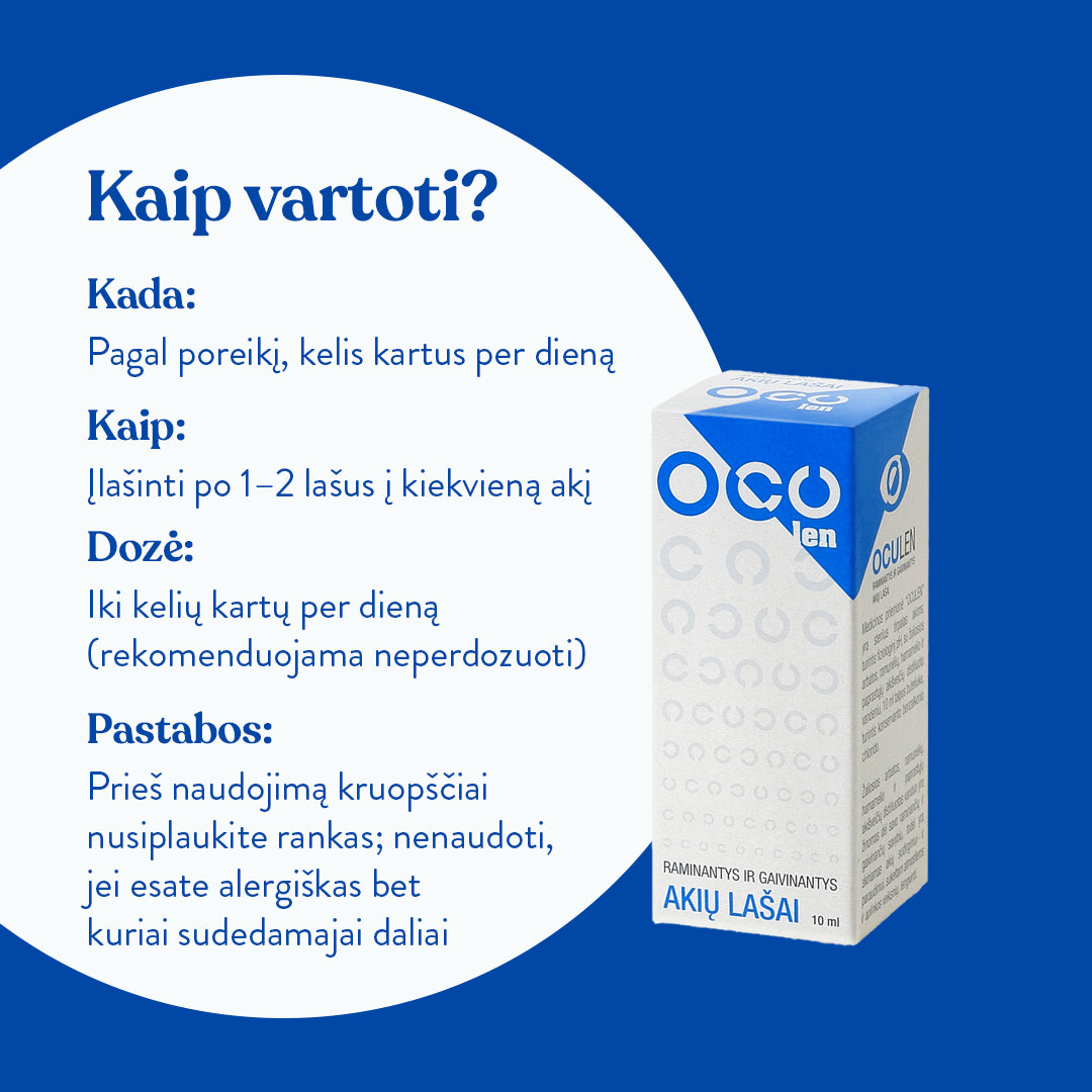 OCULEN akių lašai (10 ml)