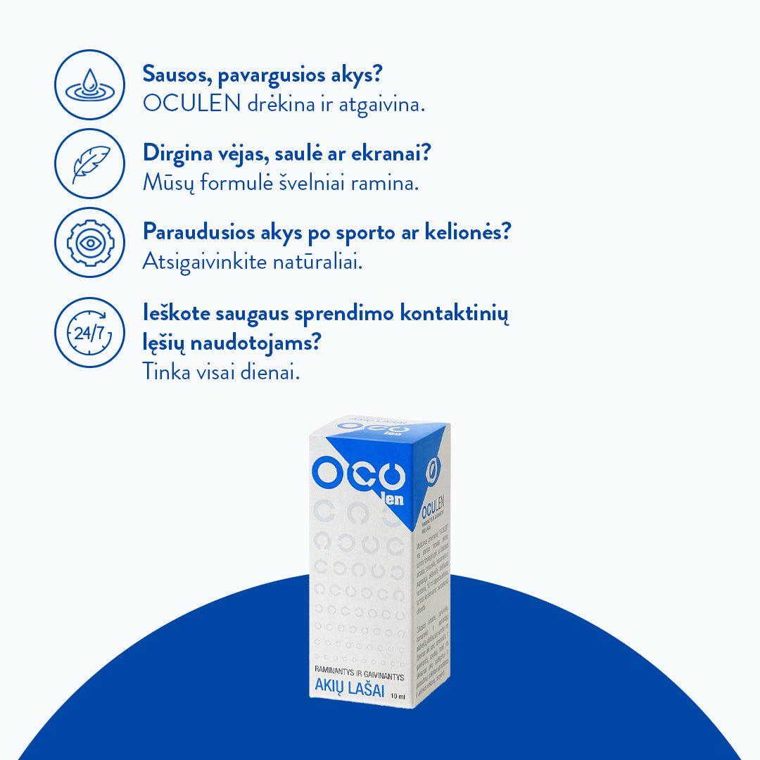 OCULEN akių lašai (10 ml)