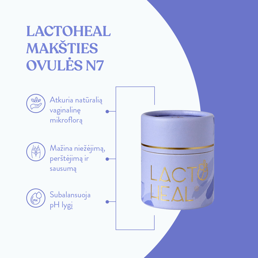 LactoHeal vaginal ovules, N7