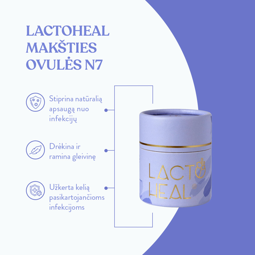 LactoHeal vaginal ovules, N7