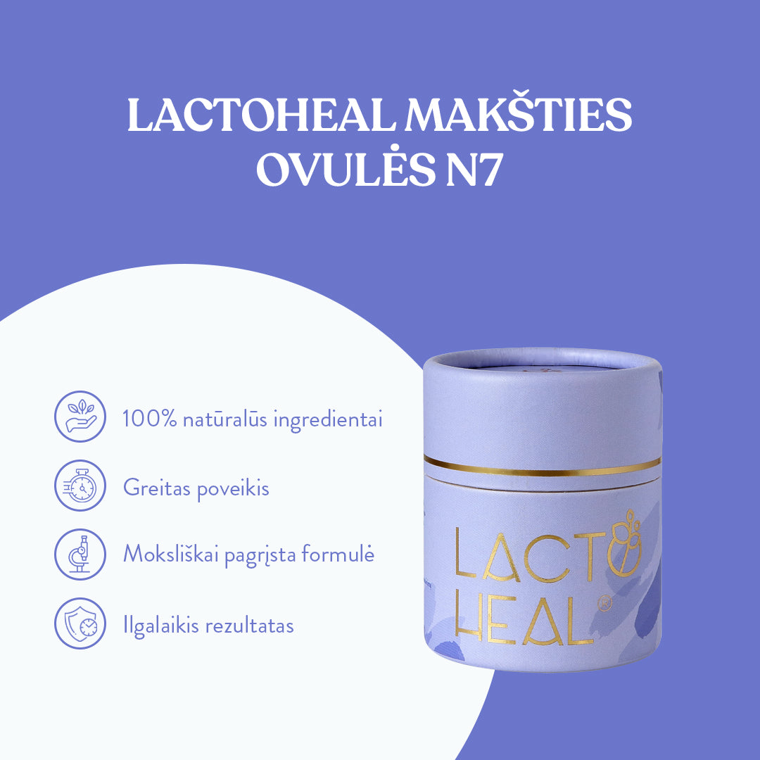 LactoHeal vaginal ovules, N7