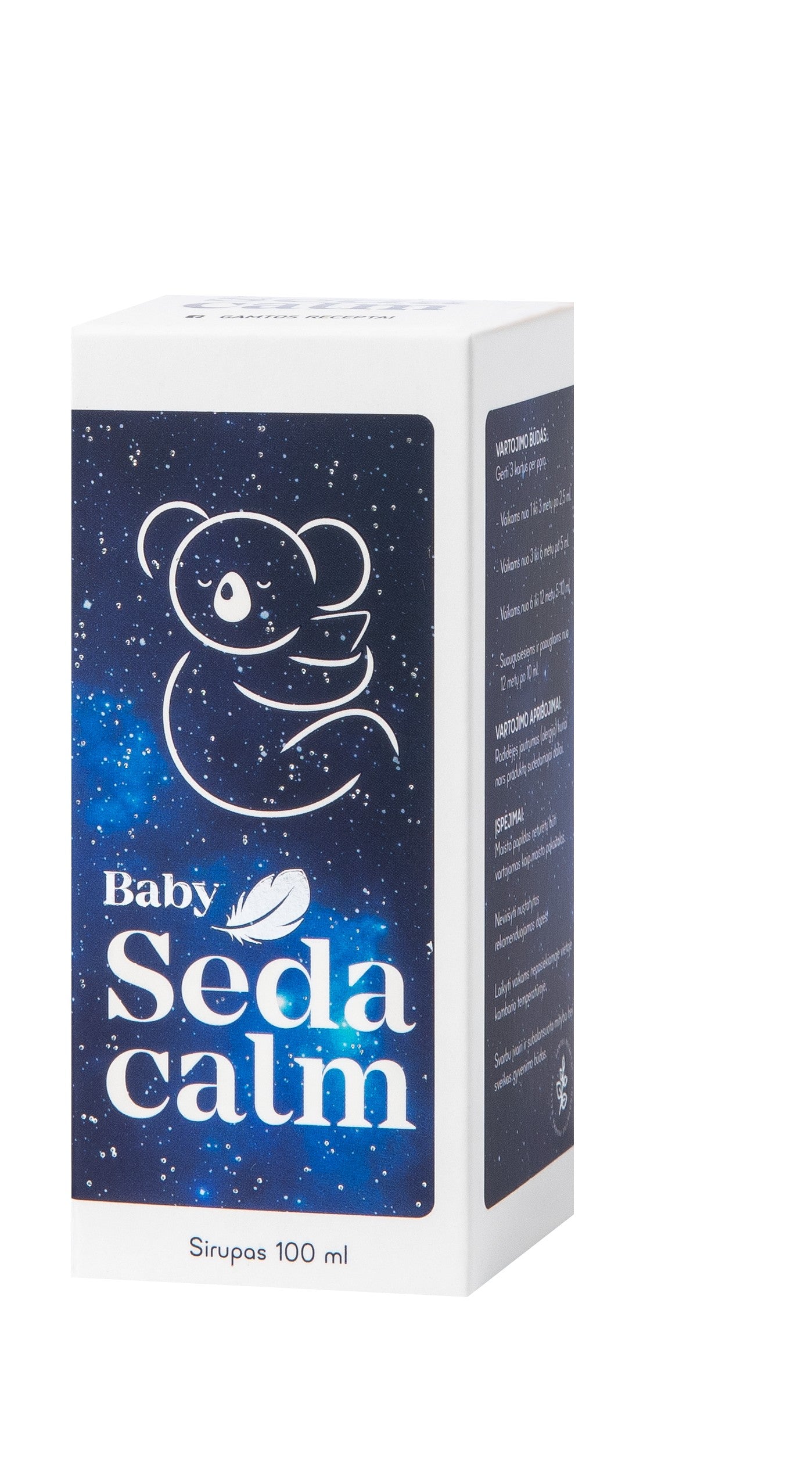 Sedacalm sirupas vaikams(100 ml)