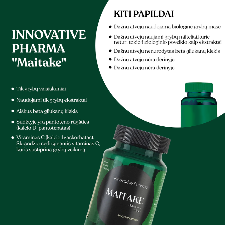 Funkciniai grybai Innovative.lt